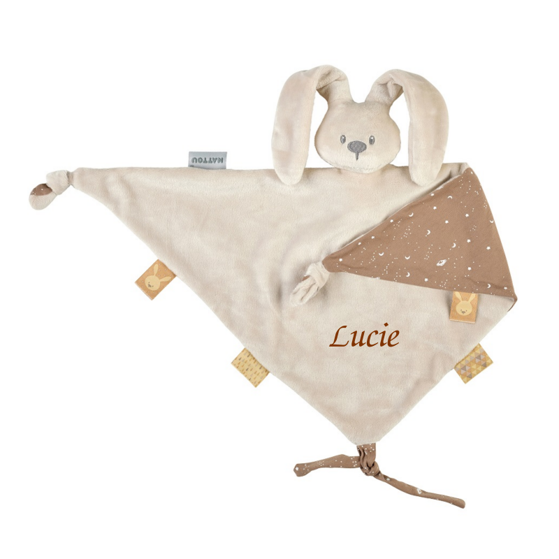  lapidou maxi lapin luminescent sable beige 40 cm 